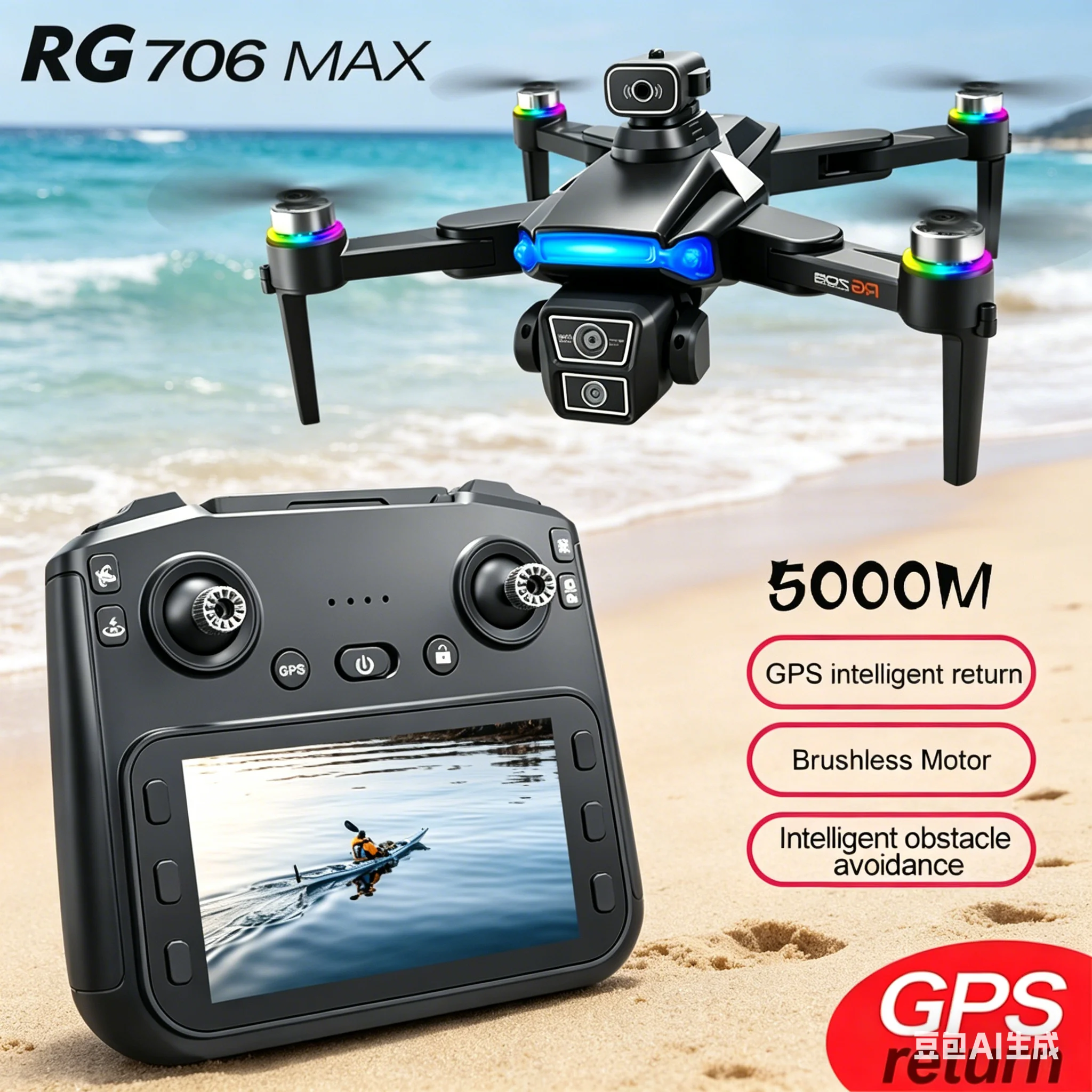 RG706 Max Gps Drone…