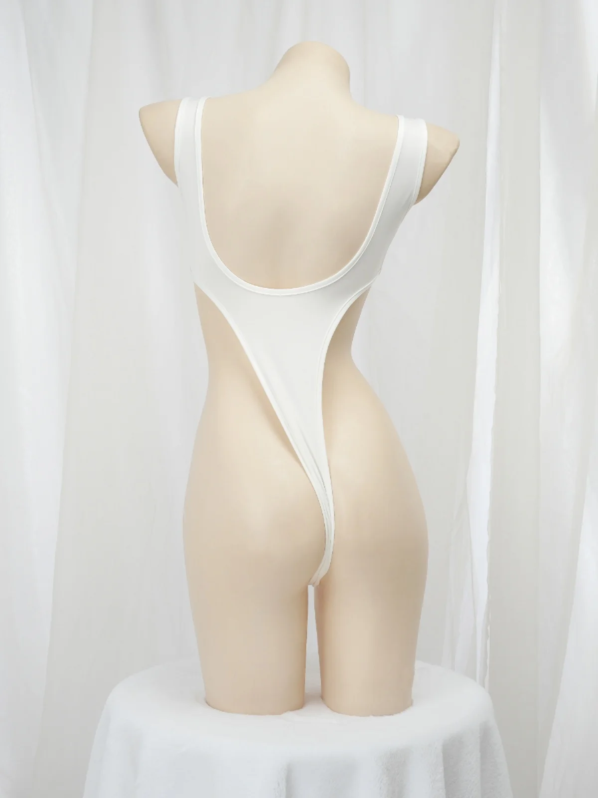 

Sexy Devili Bikini Onesie Reprinted High Split Private Pool Swimsuit Sensual Home Clothes Spwear Pure Desire Sle Cotto...