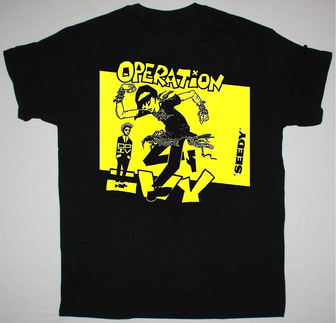 Operation Ivy Music For Lovers Black T-Shirt Cotton Full Size