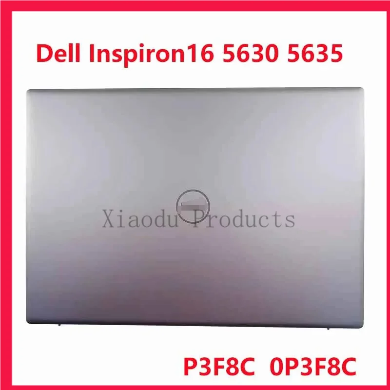 New Original laptop silver LCD back cover case for Dell inspiring 5630 5635 p3f8c 0p3f8c