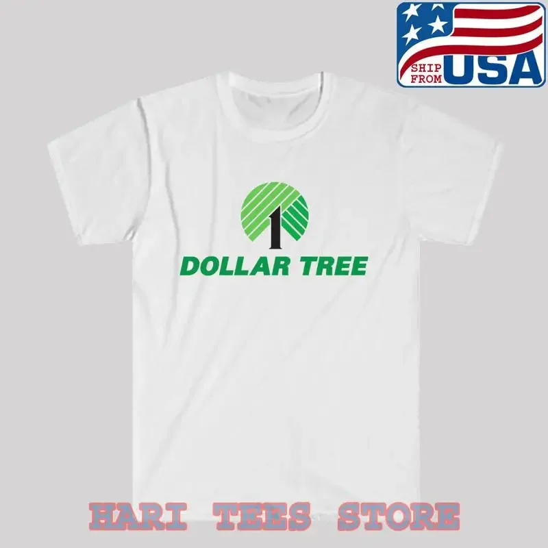 Dollar Tree Store Men's White Size S to 5XL T shirt
