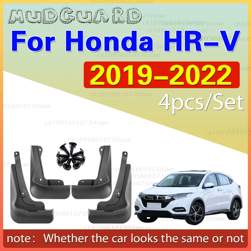 

Mudguards for Honda Vezel / HRV 2019 - 2022 2020 2021 Wheel Exterior Part Mudflaps Fender Flares Flap Splash Mud Accessories