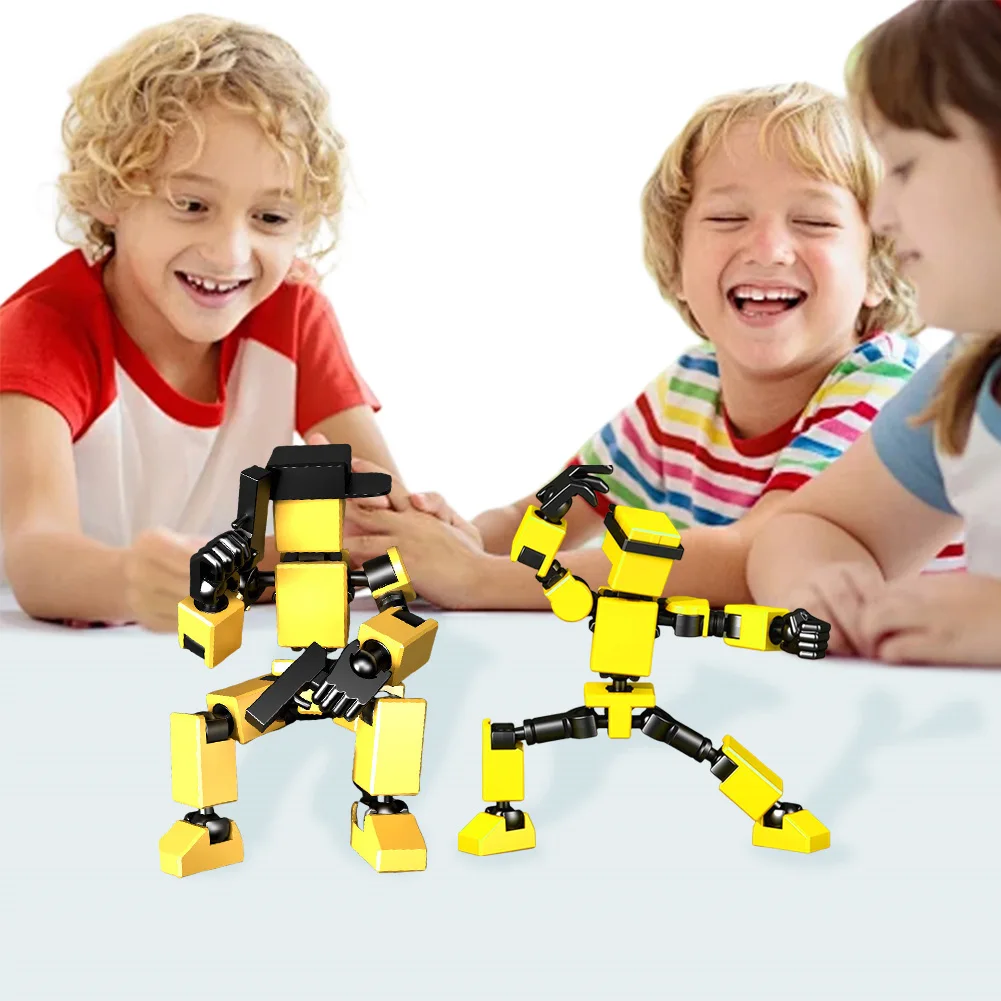 13 شخصيات عمل متعددة المفاصل مكتملة صغيرة لكامل الجسم لعبة ميكانيكية متحركة شخصيات الحركة ألعاب مكتب الديكور