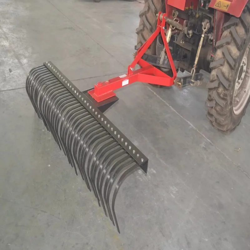 Tractor 3 Point Stick Raker Landscape Rake