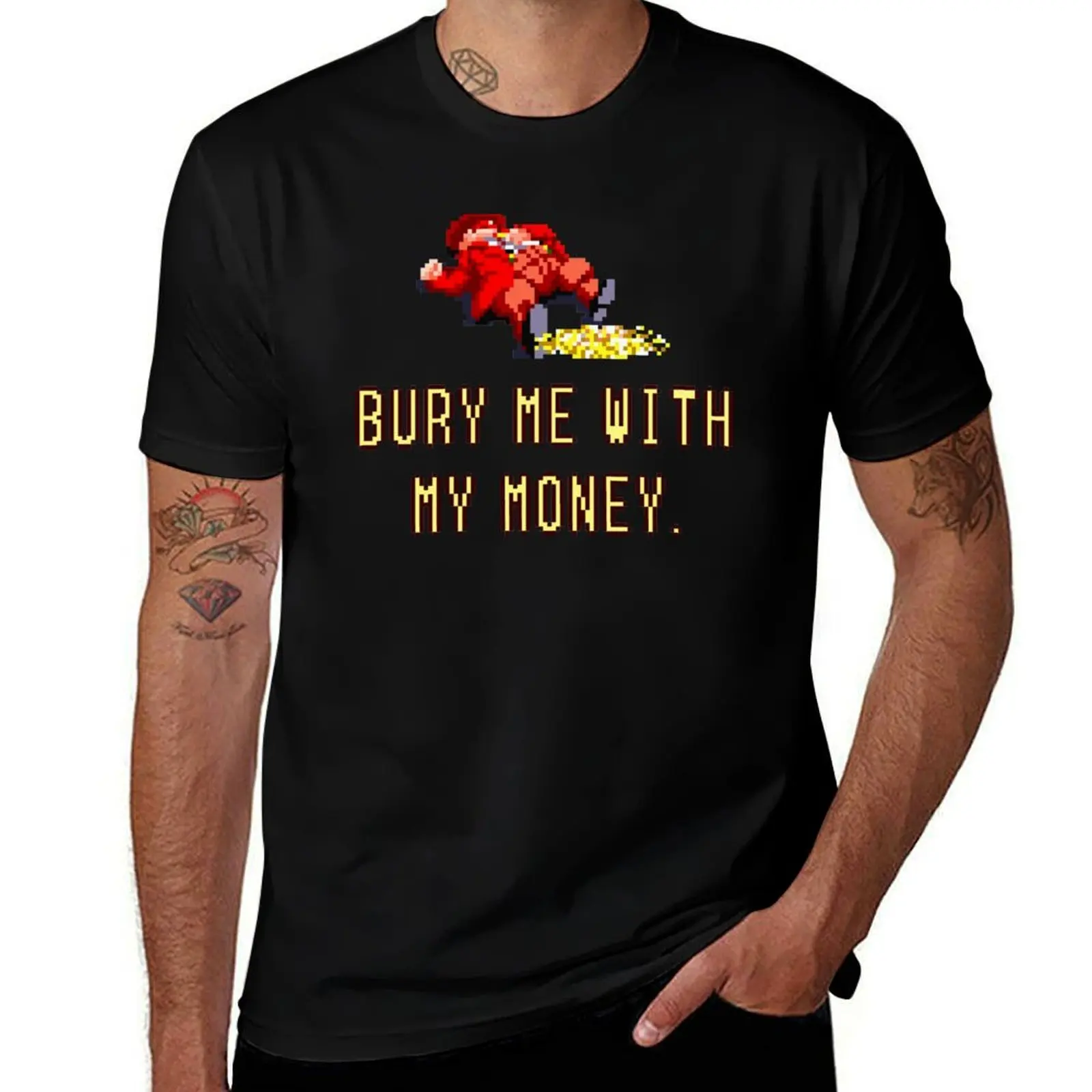 

Bury Me With My Money T-Shirt t shirts for man slim fit t shirts for man pack white T-Shirt