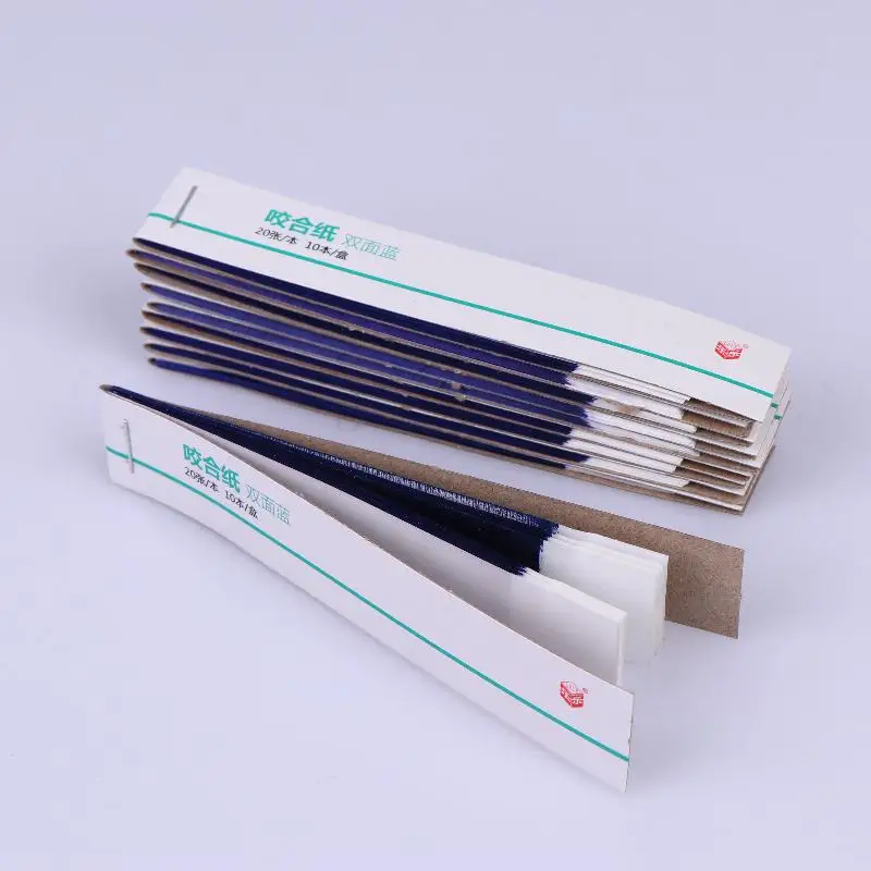20 Bücher/Box Mundpflege Zahnaufhellung Dental-Artikulationspapierstreifen Zahnarztmaterial Werkzeuge für Dentallabore Täglicher Gebrauch – Detail 13