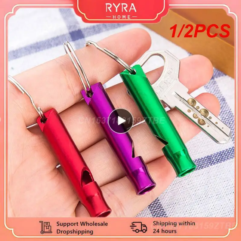 1/2PCS Dog Training Whistle To Stop Barking Bark Control For Dogs Training Deterrent Whistle Puppy Adjustable Training