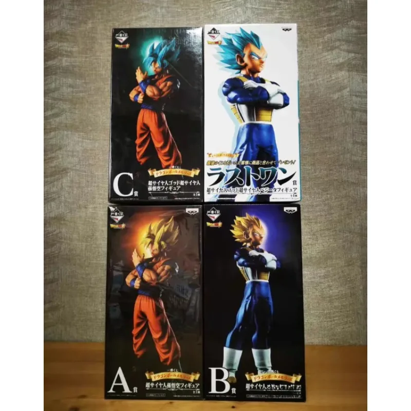 

In Stock! Bandai Ichiban Kuji Dragon Ball Super DRAGON BALL MEMORIES SSJ4 SSGSS Son Goku Vegeta Anime Figures Models Toys Gifts