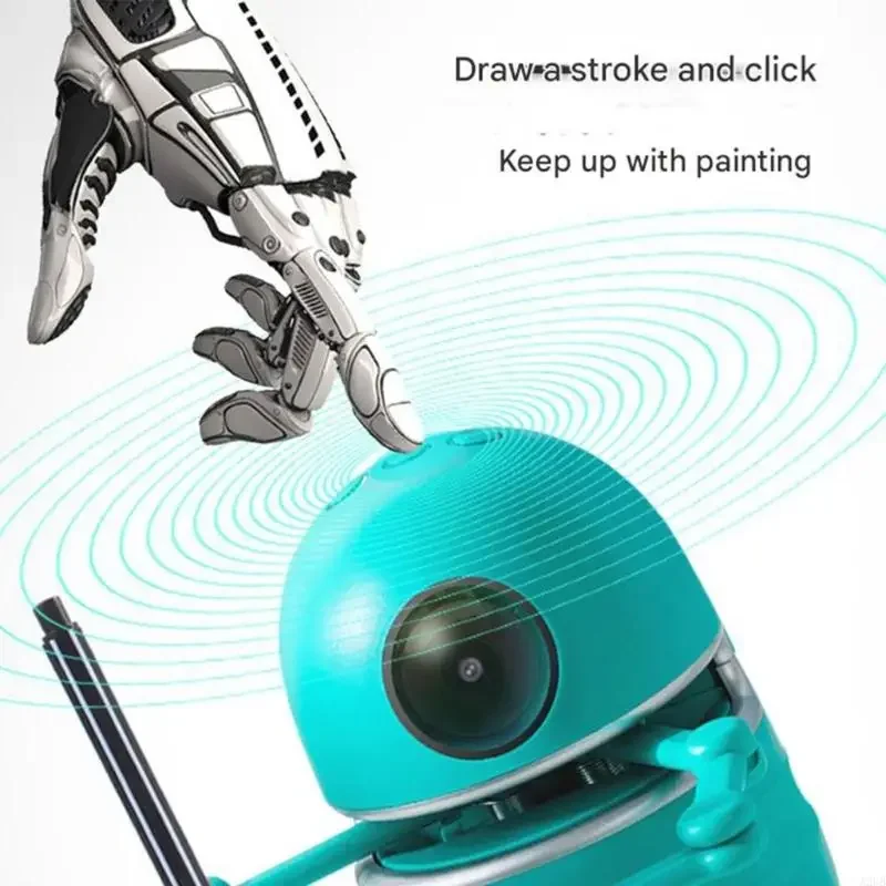 روبوت الرسم التفاعلي للأطفال يعزز الإبداع والتعرف على الألوان من خلال أنشطة التعلم الفني الممتعة 15UB #5