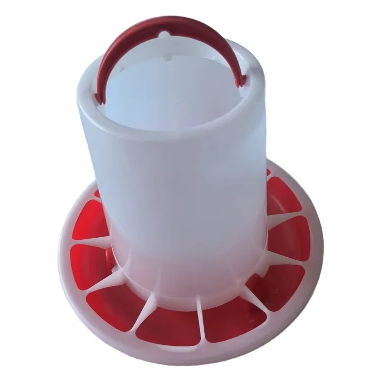 

50 Pcs Automatic New Plastic Animal Feeder Bucket Easy To Use Feeding System for Poultry Chicken and Ducks