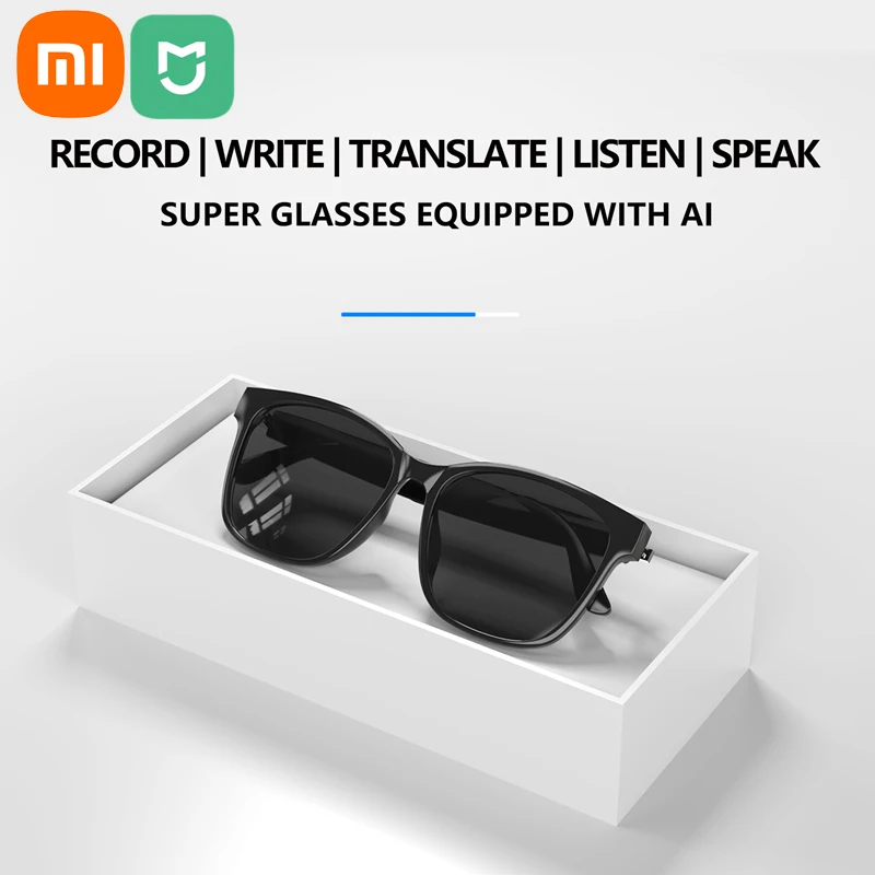 Xiaomi HY-C8 Smart Glasses AI Intelligent Translation Wireless Bluetooth Glasses Real-time Simultaneous Interpretation Headset