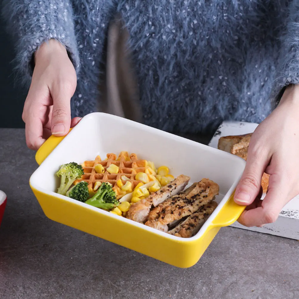 

Розовое блюдо для выпечки Lasagna Ponk, формы для выпечки, блюда для духовки, противень, посуда, керамика, маленькие подносы