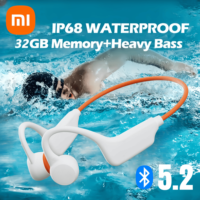 Xiaomi G1 Bone Conduction Earphone IPX6 Wireless Open Headset Bluetooth 5.3 Swimming Bluetooth Headphones 32GB MP3 Sports Earbud