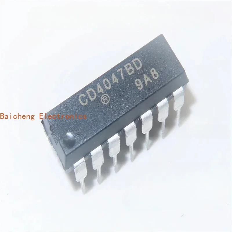 10PCS CD4047BE CD4047 DIP-14 Logic-Multi-frequency Oscillator In Stock NEW original IC
