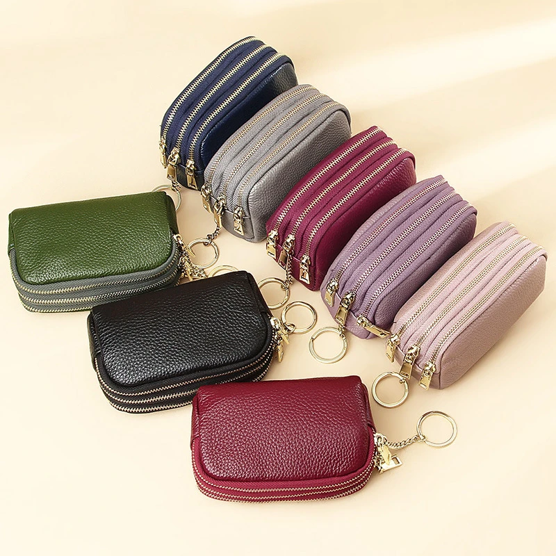 Fashion Mini Wallet Zipper Women Short Cardet Wallet Coin Money Bag Coin Purse