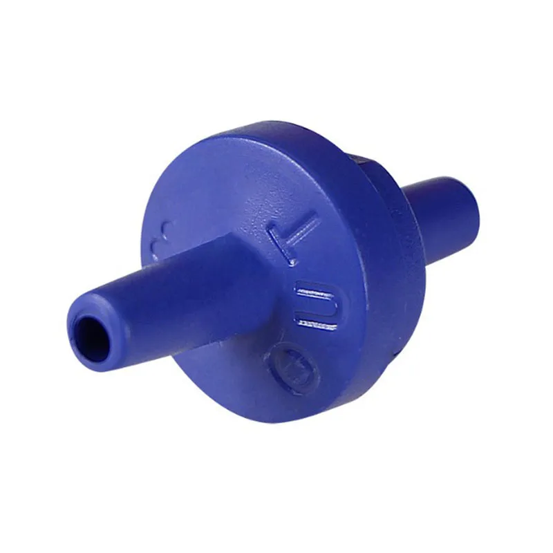 5pcs Blue Fish Aquarium Air Pump Check Valve 5 X One Way Non-Return Check Valve Aquarium Co2 System Air Pump