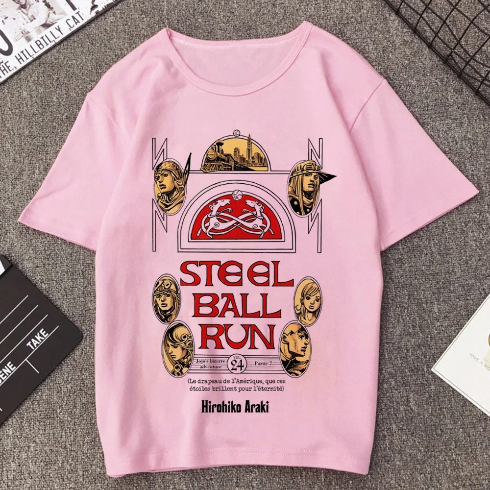 Jojo Anime Merchandise - Футболка Steel Ball Run Jojo Bizarre