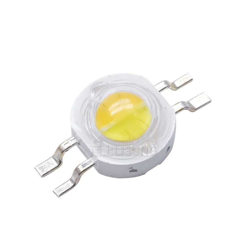 High Power 3W Star Led Bicolor Chip Yellow White Red Warm White Blue Two-color Lamp Beads Diode Car Light Source Lighting