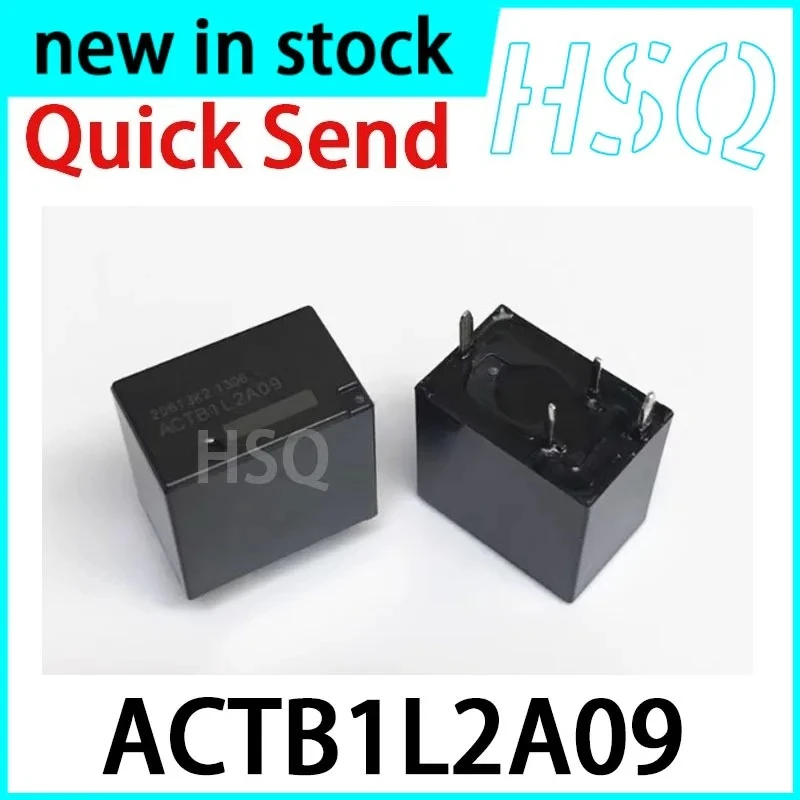 2PCS  New ACTB1L2A09 4-pin High Beam Headlight Car Relay