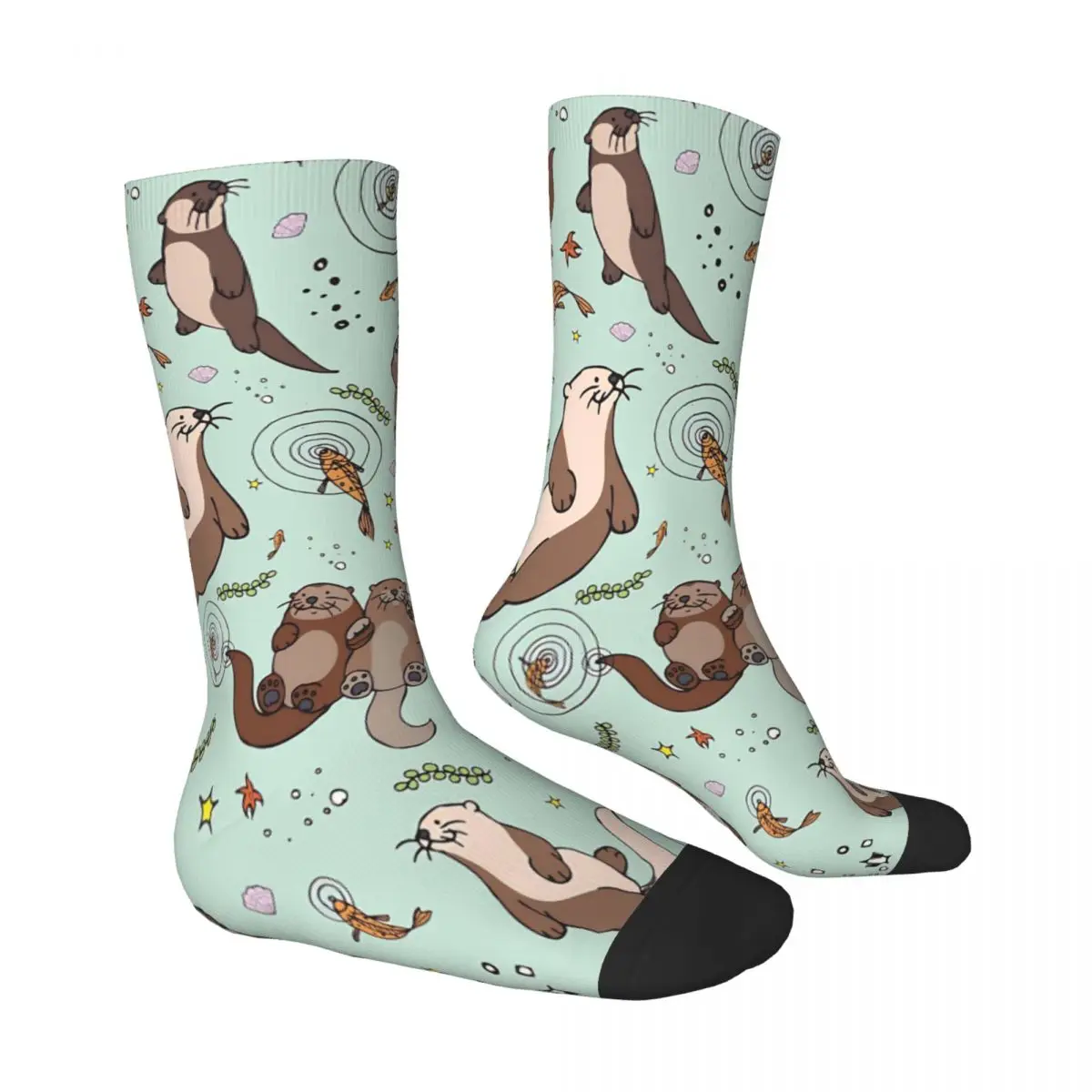 Sea Otters Socks Male Mens Women Spring Stockings Hip Hop