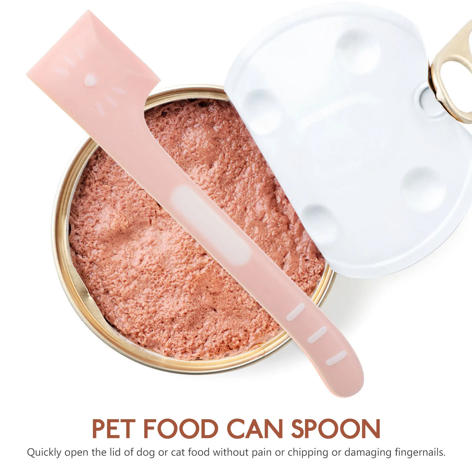 

Pet Feeding Spoon Kitten Spoons Food Cat Scoop Treat Canned Mixing Utensils Scoops