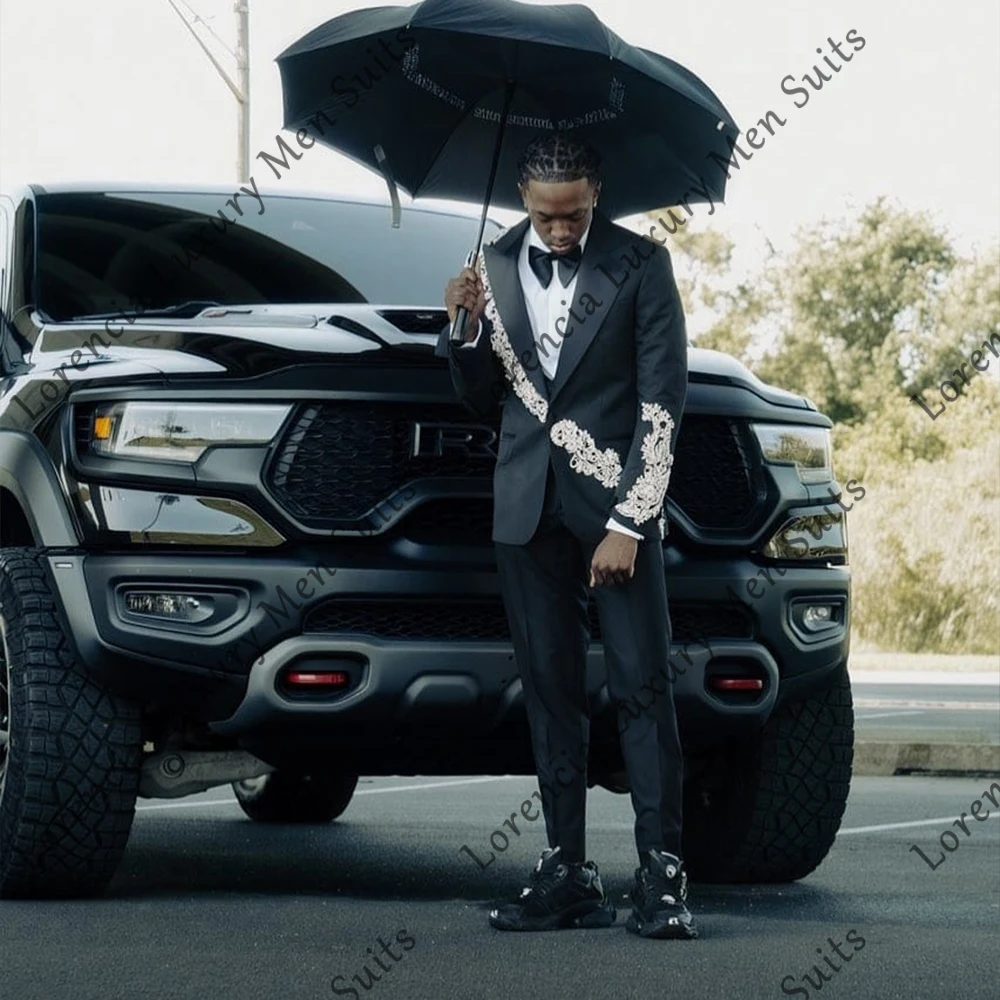 

Мужские костюмы с остроконечными этикетками, комплект из 3-х предметов, элегантные жаккардовые свадебные смокинги для жениха, пиджак, брюки по индивидуальному заказу, жилет abiti uomo (1) eleganti