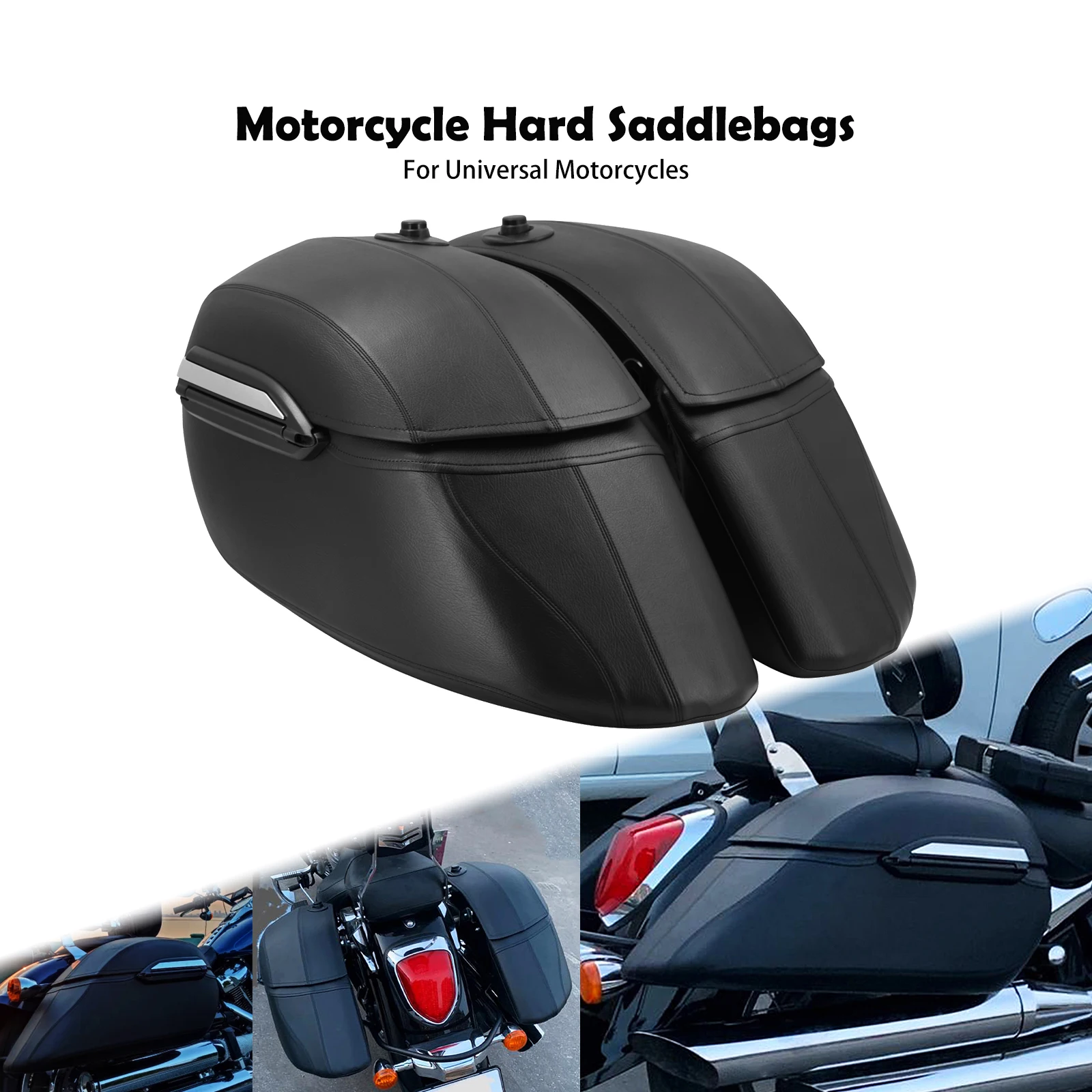 

Motorcycle Side Saddlebags Hard Bags Trunk Heavy Duty Mounting Bracket Kit For Yamaha For Kawasaki For Suzuki For BMW For Honda