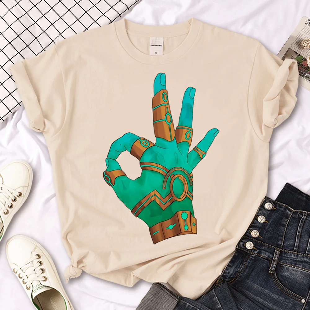 Zelda Tears of the Kingdom t-shirts women graphic Tee girl comic 2000s anime clothes