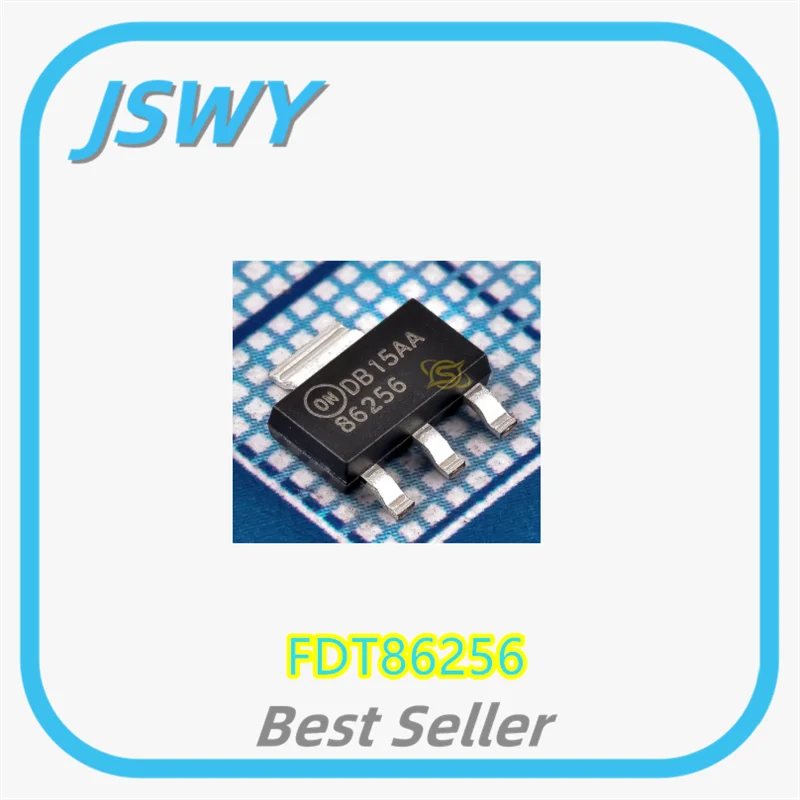 (10/50 Pieces) FDT86256 86256 SOT-223-4 Field Effect Transistor, Brand New Original Bestselling Item in Stock and Ready to Ship