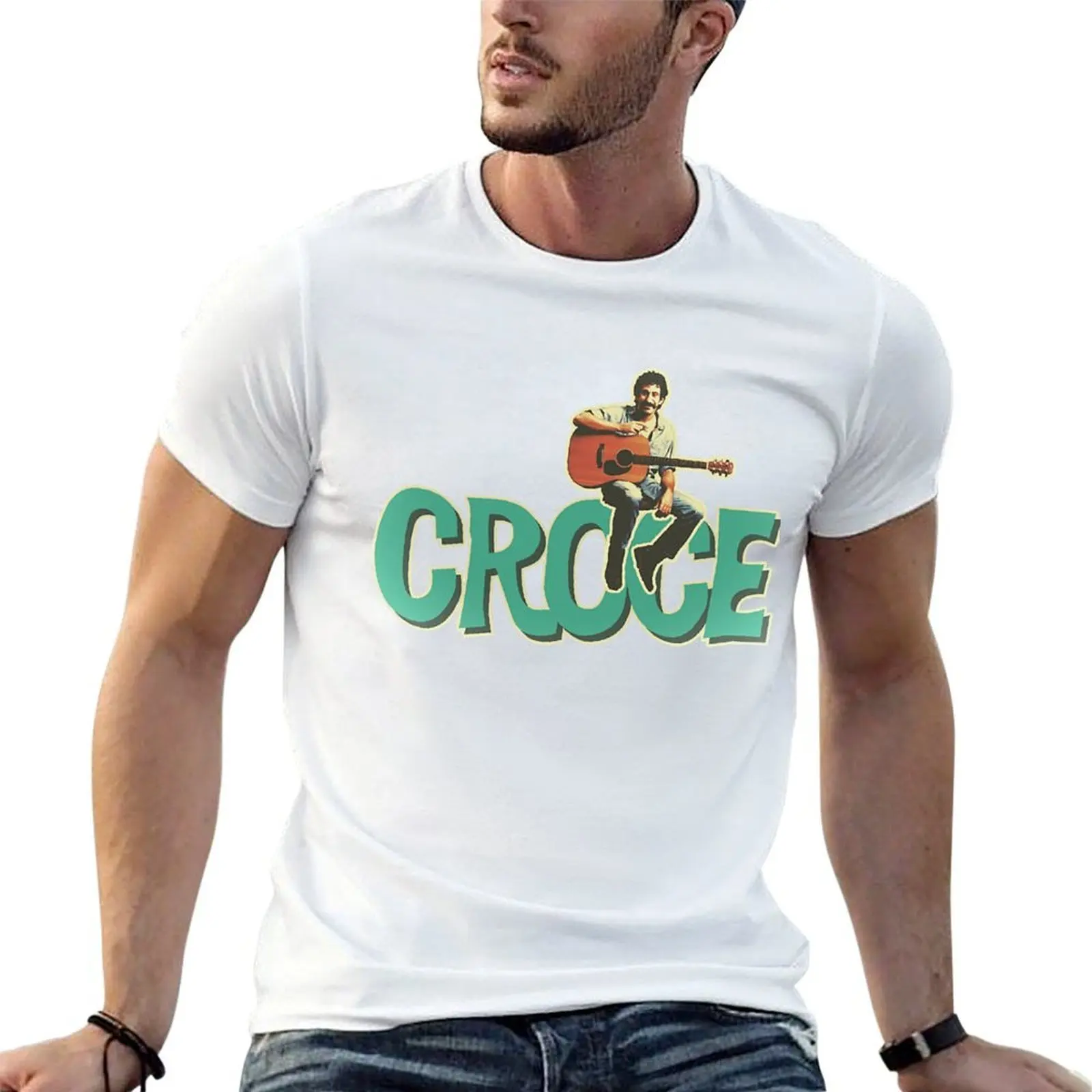 T-Shirt The Philosophy Of Jim Croce Music, t-shirts anime, t-shirts surdimensionnés, T-Shirt 100% coton