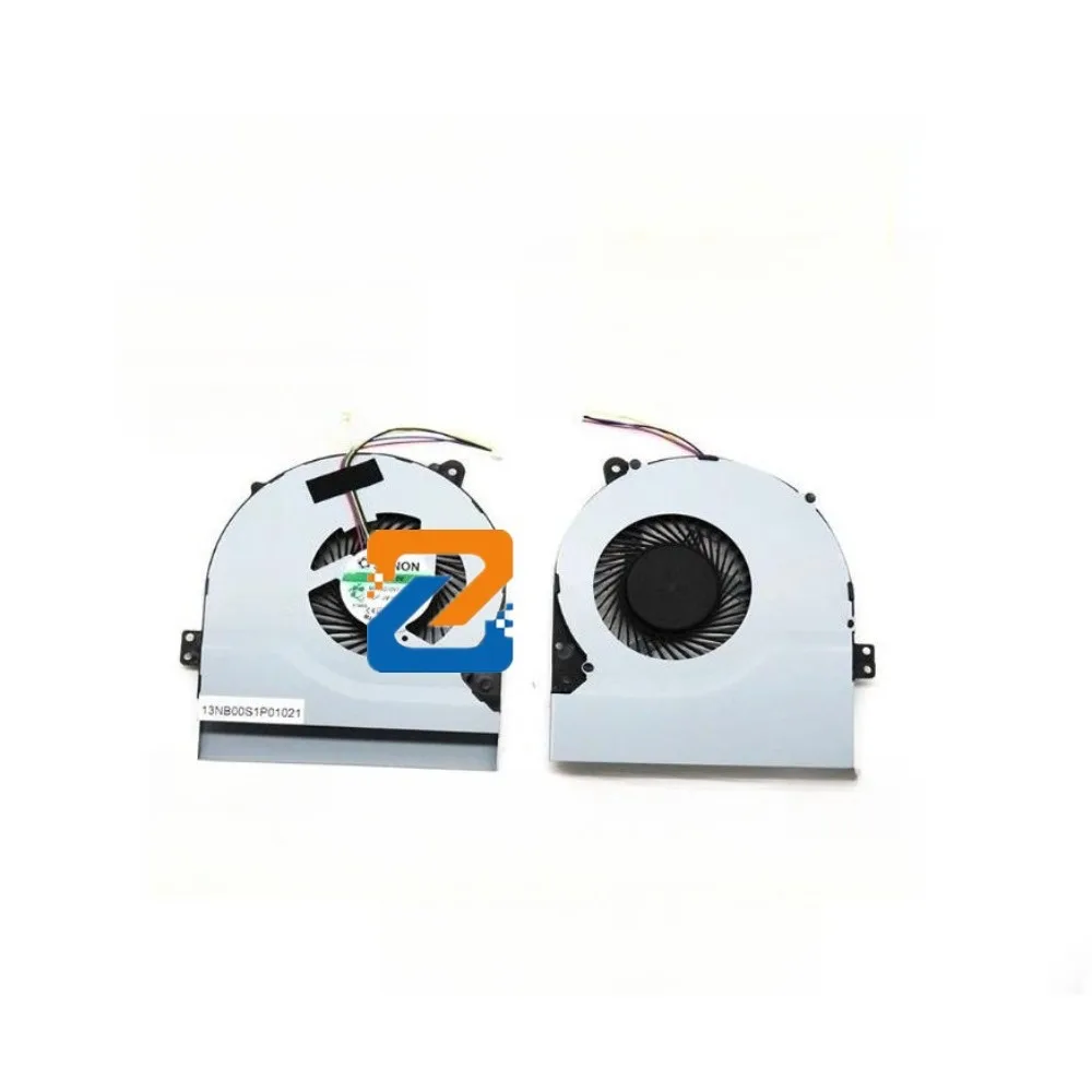Nuevo ventilador de refrigeración de CPU para ordenador portátil para ASUS A56C A550 A550V X450 X450C X450V X452 X452E F550VC F550ZA ventilador de radiador