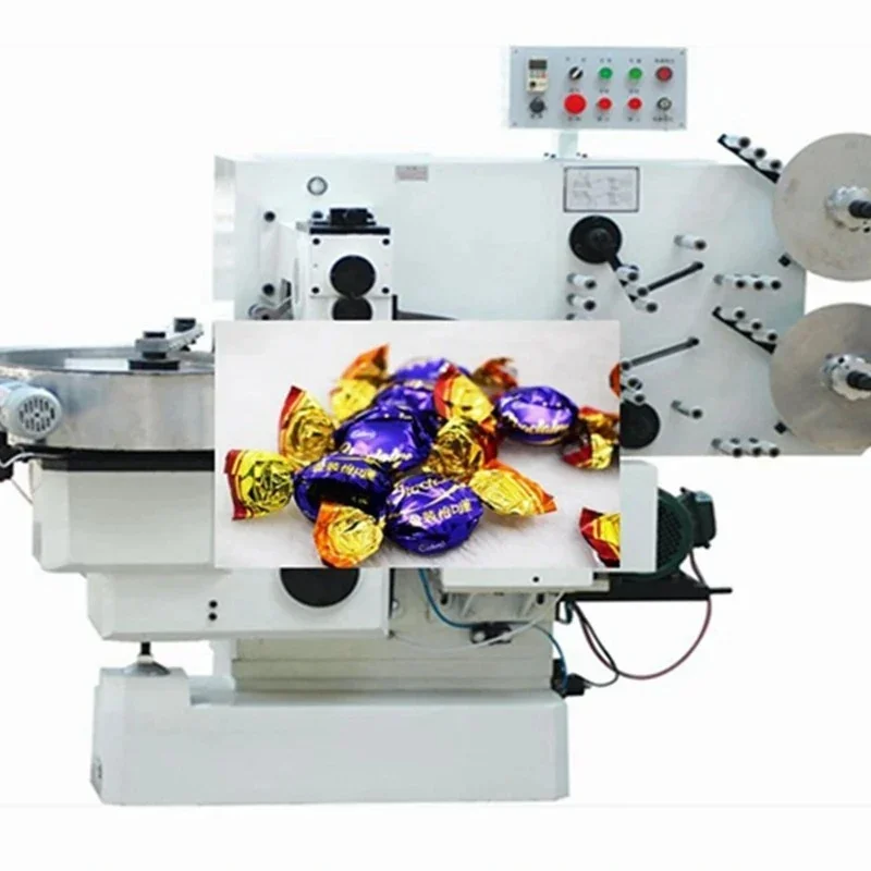 Popular automatic sweets packaging machine toffee double twist wrapping machine