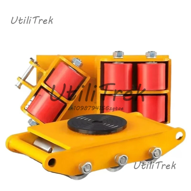 6トン級プラットフォームホイールロード工業用計量大型ハンドリングホイールトラック重機モバイルユニバーサルタンクホイール