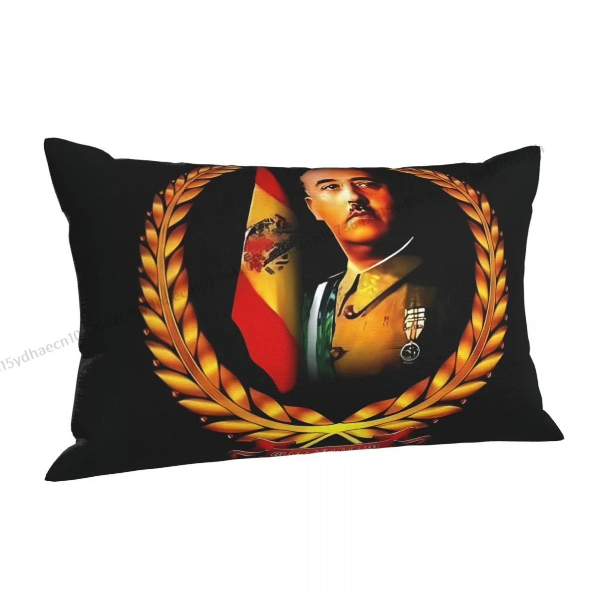 Flag Cojines Pillowcase Spain Leader Franco Cushion Home Sofa Chair Print Decorative Coussin Pillow Covers