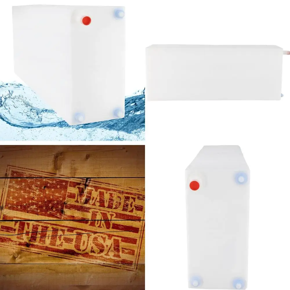 Tanque de agua potable portátil de 21 galones para vehículos recreativos |   Contenedor compacto de almacenamiento de agua dulce 39x8x16