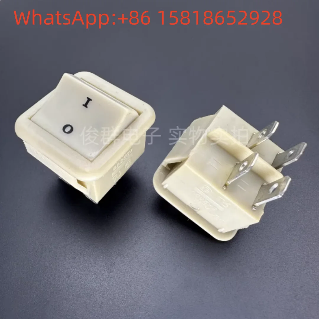5 pieces Taiwan HMR large ship type 4-pin 2-position 8A power toggle rocker square button 30*30