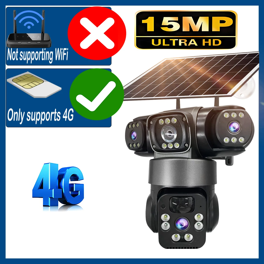 4G V380 15MP ソーラー防犯カメラ 4G V380 15MP ソーラー防犯カメラ V380 15MP 4G SIM ソーラーカメラ