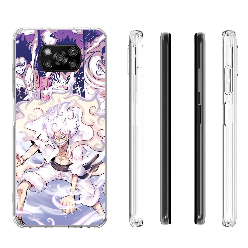 

Прозрачный противоударный чехол из ТПУ для Xiaomi Poco F7 Ultra, F4, X6, M3, X7, M5s, M6, X4 NFC, M4, F2 Pro