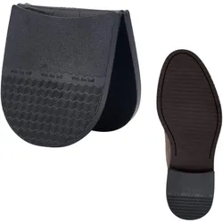 4pcs Shoe Sole Repair Rubber Soling Sheet, Shoes Heels Boots Replacements, Non Slip Shoe Pads Bottom of Shoes Large Shoe Sole