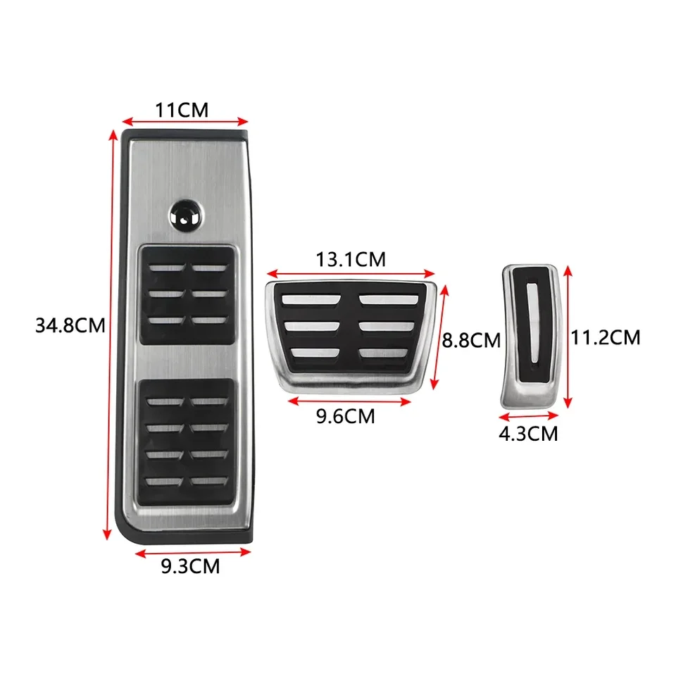 Car Pedals for Audi A4 B9 A5 F5 2016 - 2023 LHD Sedan Avant Sport
