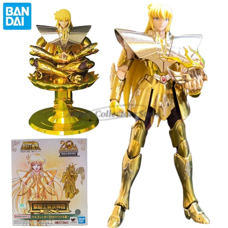 

Original BANDAI Saint Cloth Myth EX Saint Seiya Virgo Shaka 20th REVIVAL Ver in Stock Anime Action Collection Figures Model Toys