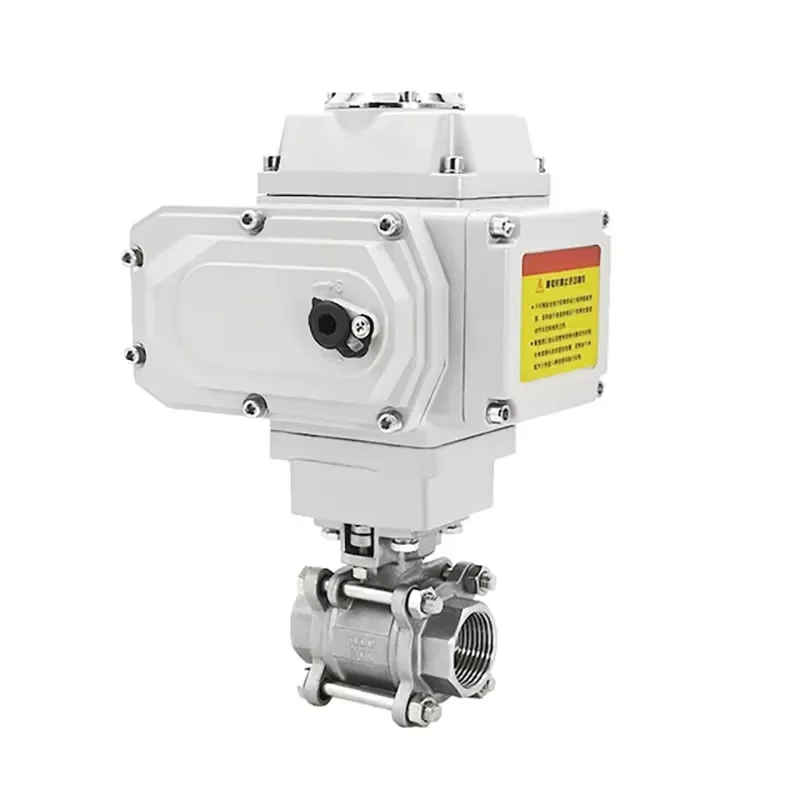 Magnetventil DN20 DN25 DN32 DN40 DN50 DN65 DN80 Stainless Steel High Platform Electric Ball Valves 220V 12V 24V Two Way Solenoid Water Pneumatik — Detail 2