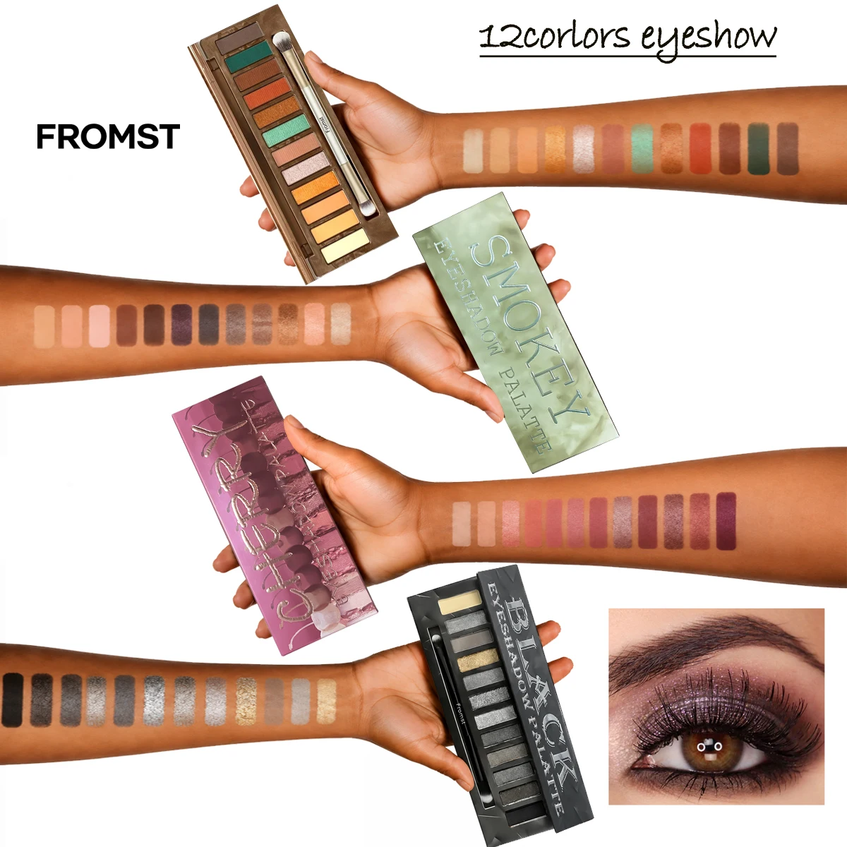 Smoky Eyeshadow Brush Set 2