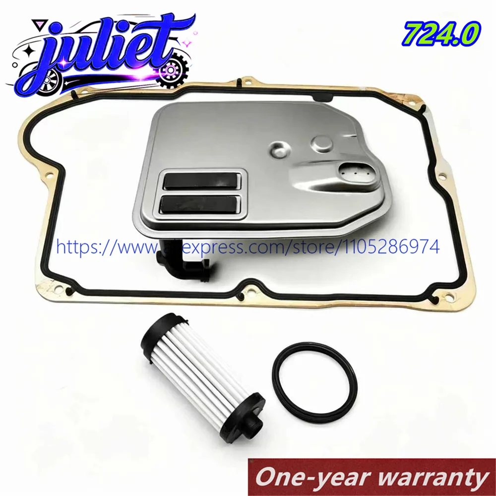 724.0 7G-DCT K7A240 K7X400 Auto Transmission Filter Kit For Mercedes-Benz A180 A200 B180 B200 CLA GLA 7 Sp Wet Dual Clutch