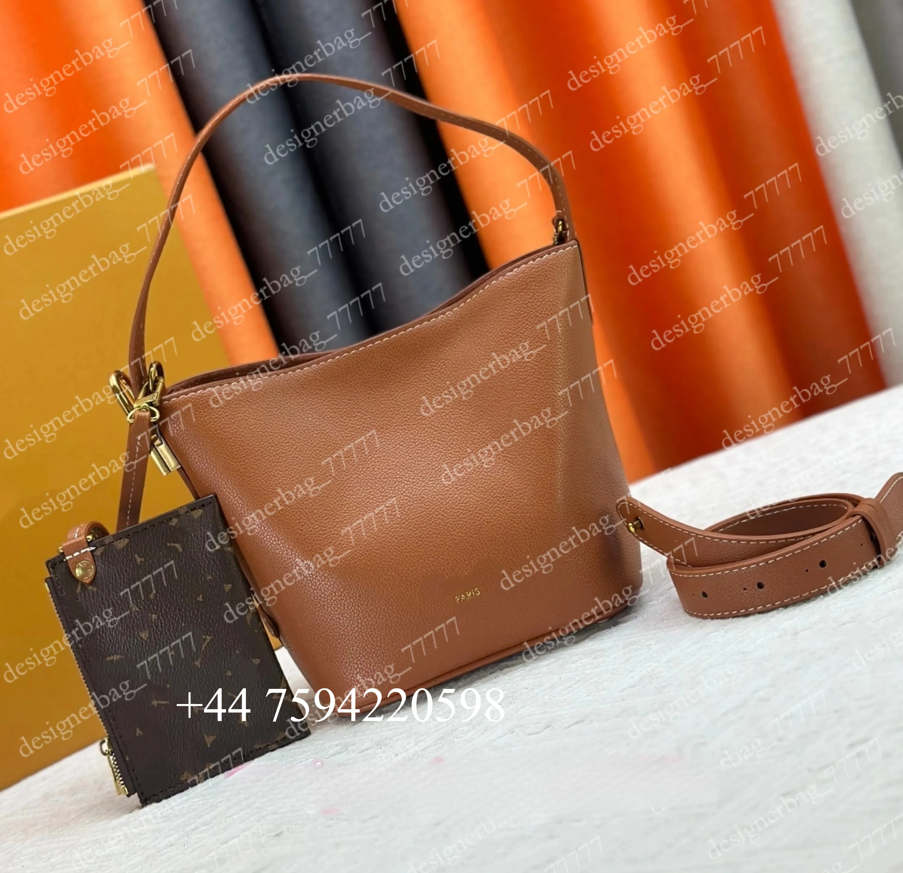 

designer full set of BB handbag Hobo bucket mother bag women's handbag armpit bag wallet diagonal shoulder bag fashion wallet