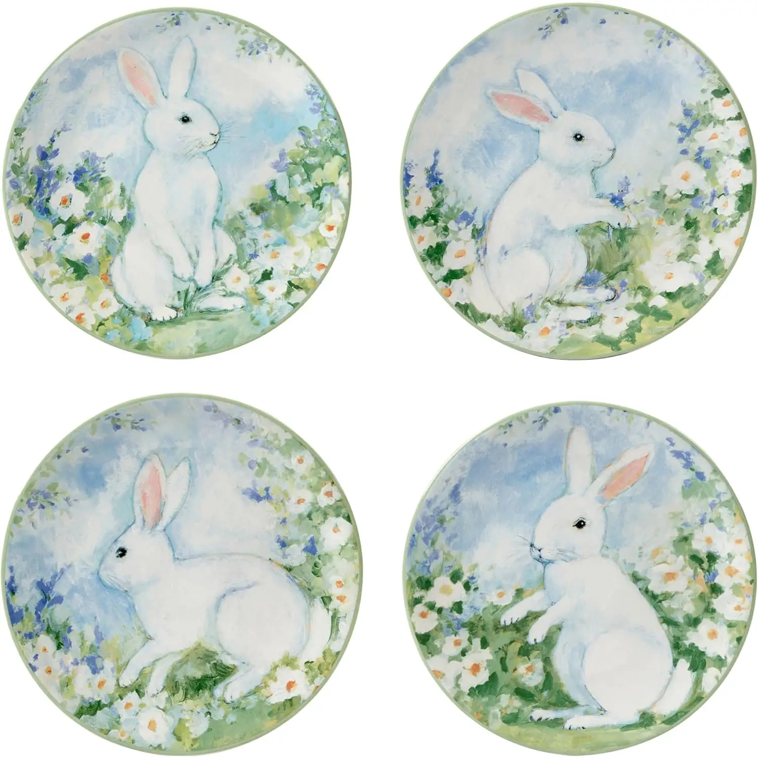 

Easter Morning 9" Dessert/Salad Plates, Set of 4