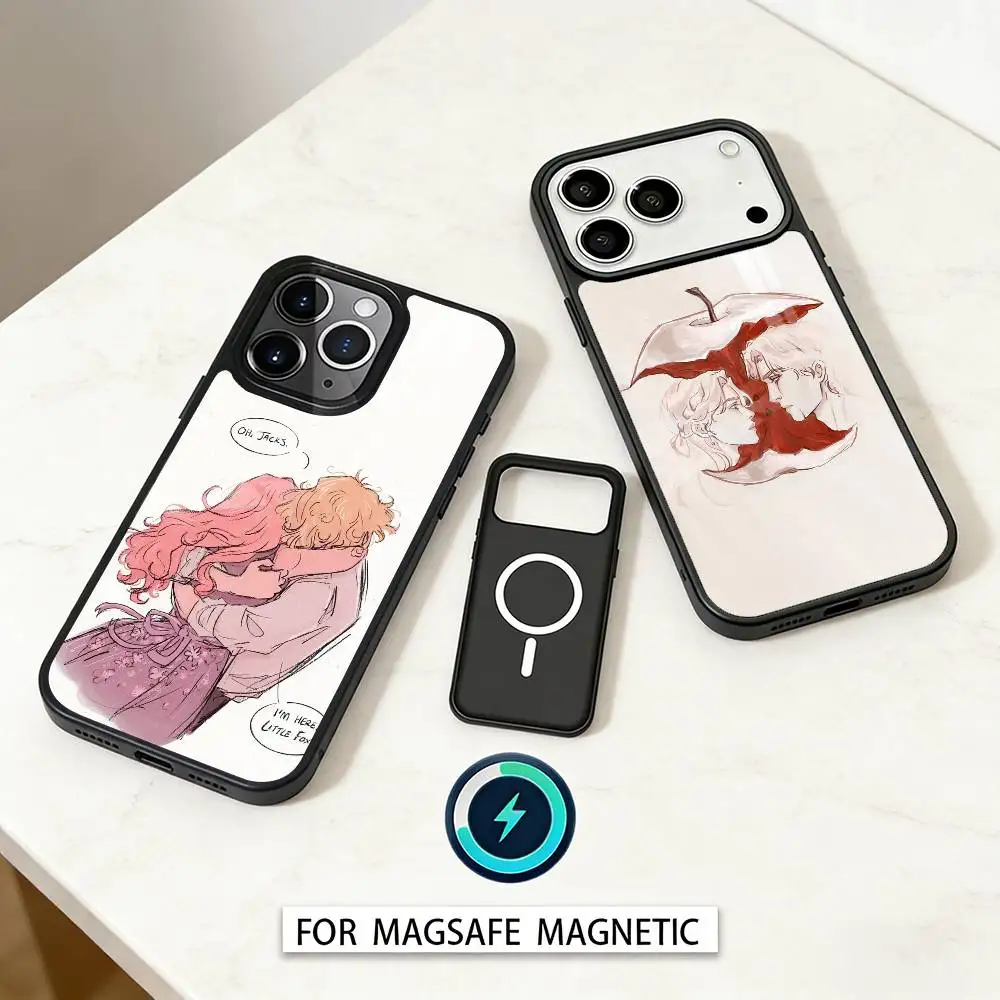 

Once Upon a Broken Heart- OUABH Phone Case For iPhone17,16,15,14,13,12,Pro,Max,Magnetic For Magsafe Wireless Charging