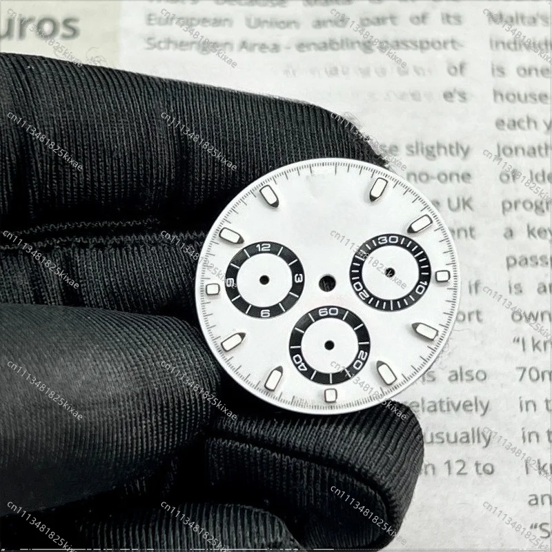 For [40 Watch High-end Accessories Room White Plate] Suitable for 4130/4131 Movement, Dial