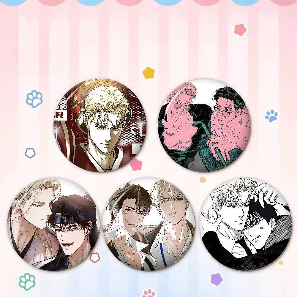 flashlight bl Anime New  Brooches Soft Button Pin Funny Silly Gnarpy on A Skateboard Meme Badge Gamer Collection Gifts
