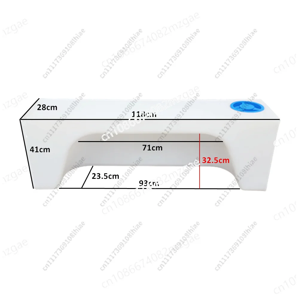 Vehicle Maintenance Water Tank - Compatible with Sprinter 2500 and Ford Transit Van Models wheel arch camper